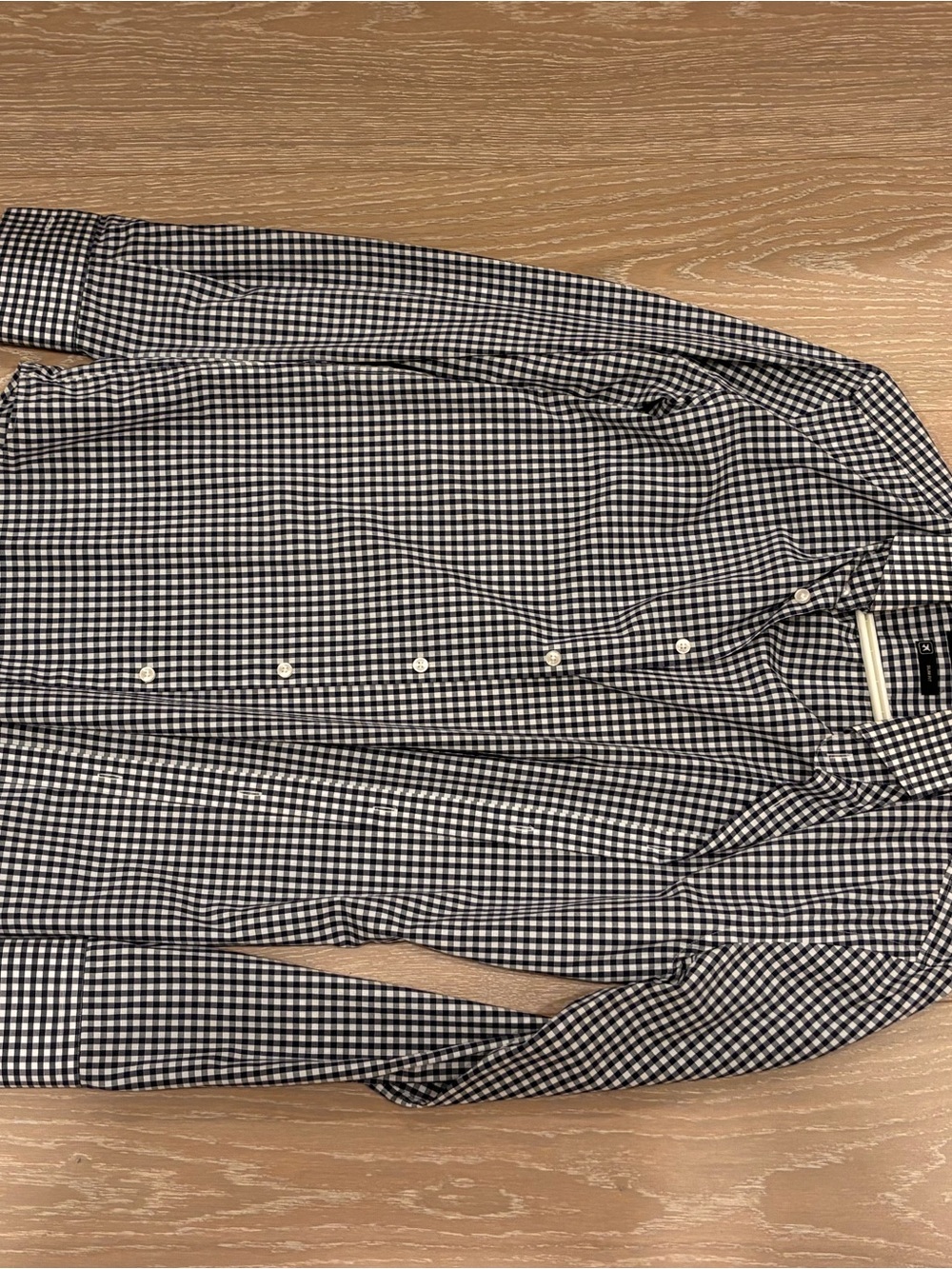 Hugo Boss - slim fit Checked collared shirt